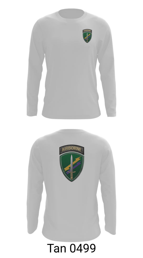Long Sleeve Performance Shirt, 443 CA B Co, , Teamtime, Team time, sublimation, custom sports apparel, team uniforms, spirit wear, spiritwear, sports uniforms, custom shirts, team store, custom team store, fundraiser sports, apparel fundraiser
