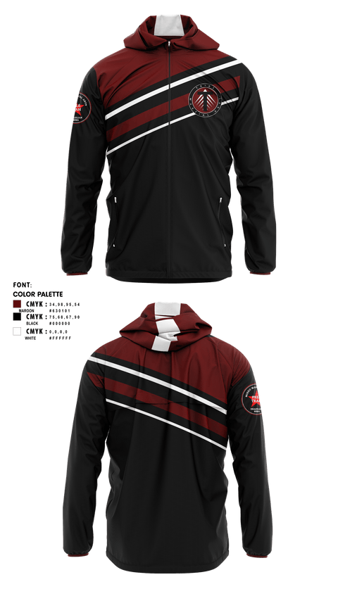 Windbreaker, TRIBE, Wrestling, Teamtime, Team time, sublimation, custom sports apparel, team uniforms, spirit wear, spiritwear, sports uniforms, custom shirts, team store, custom team store, fundraiser sports, apparel fundraiser