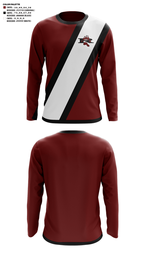Long Sleeve Performance Shirt, Riverton High School Cheer, Cheer, Teamtime, Team time, sublimation, custom sports apparel, team uniforms, spirit wear, spiritwear, sports uniforms, custom shirts, team store, custom team store, fundraiser sports, apparel fundraiser