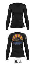 WAATS 15T10 CLASS 25-001 61882082 Women's Long Sleeve V-neck Shirt - 37