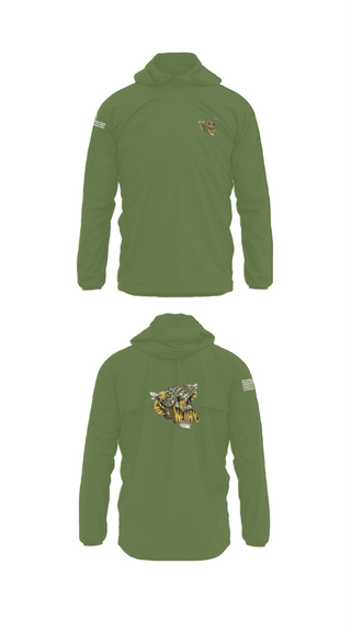 Windbreaker, C-10 TRP white platoon, Army, Teamtime, Team time, sublimation, custom sports apparel, team uniforms, spirit wear, spiritwear, sports uniforms, custom shirts, team store, custom team store, fundraiser sports, apparel fundraiser