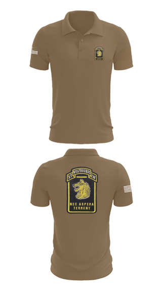 Short Sleeve Performance Polo, Wolfhounds, Army, Teamtime, Team time, sublimation, custom sports apparel, team uniforms, spirit wear, spiritwear, sports uniforms, custom shirts, team store, custom team store, fundraiser sports, apparel fundraiser