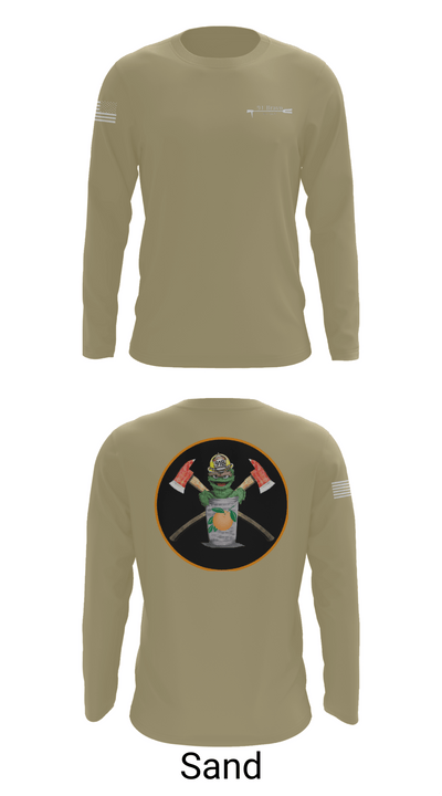 91 Bravo 3173818 Long Sleeve Performance Shirt 86