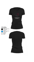 West Creek High School Cross Country 66177699 Women's Short Sleeve V-neck Shirt - 11