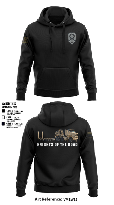 129th Heavy Transport Company 26902985 Hoodie - 1