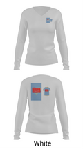 Venture cleaning solutions 84416959 Women's Long Sleeve V-neck Shirt - 16