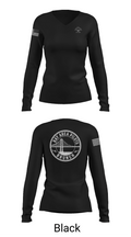 Fly media 62249029 Women's Long Sleeve V-neck Shirt - 35