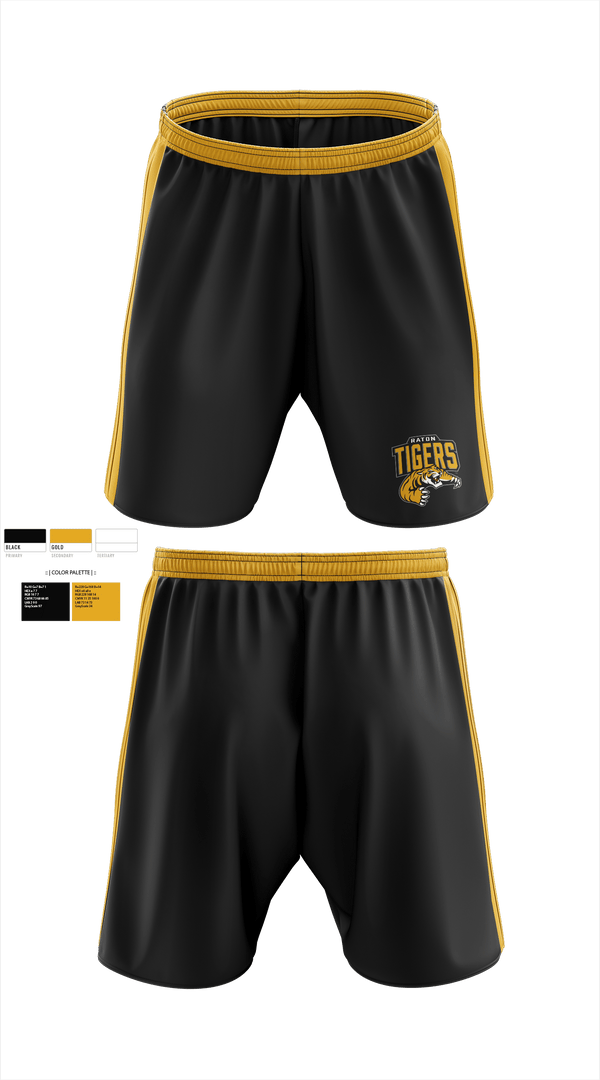 Athletic Shorts With Pockets, Raton High School Football, , Teamtime, Team time, sublimation, custom sports apparel, team uniforms, spirit wear, spiritwear, sports uniforms, custom shirts, team store, custom team store, fundraiser sports, apparel fundraiser