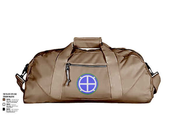 Duffle Bag, A co 935th ASB 3rd Platoon, National Guard, Teamtime, Team time, sublimation, custom sports apparel, team uniforms, spirit wear, spiritwear, sports uniforms, custom shirts, team store, custom team store, fundraiser sports, apparel fundraiser