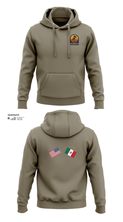 Acosta Construction Services 3316736 Hoodie - 1
