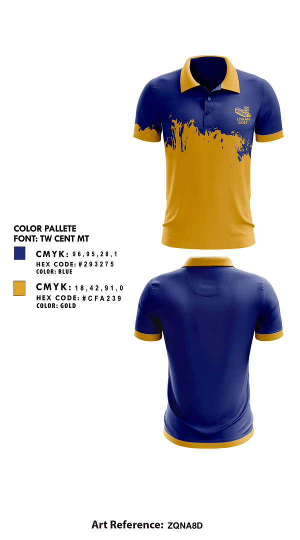 Short Sleeve Performance Polo, Logan High School Golf, Golf, Teamtime, Team time, sublimation, custom sports apparel, team uniforms, spirit wear, spiritwear, sports uniforms, custom shirts, team store, custom team store, fundraiser sports, apparel fundraiser