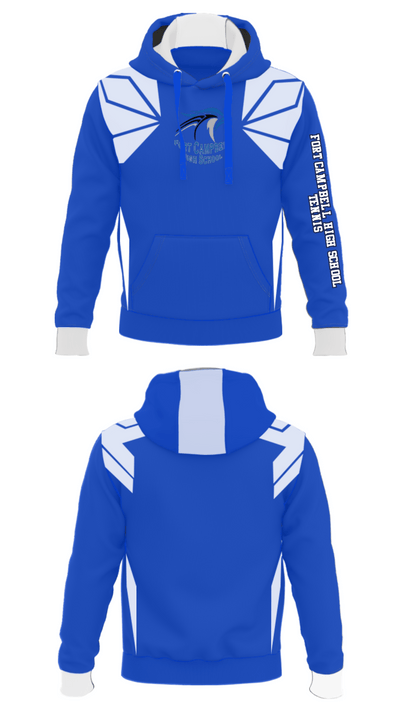 Fort Campbell High School Tennis 11908466 Hoodie - 22