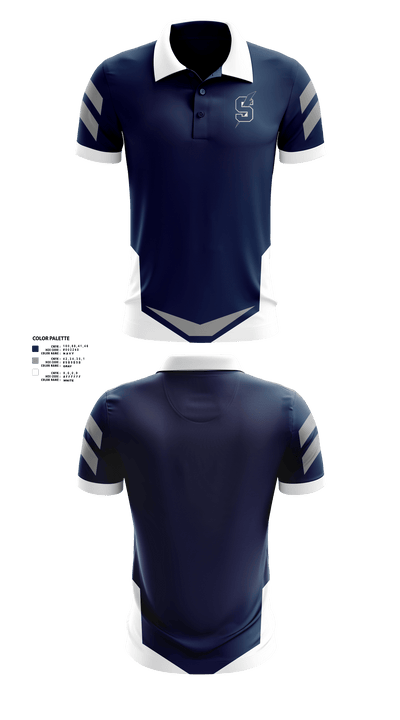 Sandusky High School Basketball 34248796 Short Sleeve Performance Polo - 1