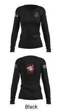 Apache company, 4-6 IN 88523274 Women's Long Sleeve V-neck Shirt - 37