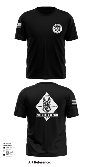 Short Sleeve Performance Shirt, GCSO K9, , Teamtime, Team time, sublimation, custom sports apparel, team uniforms, spirit wear, spiritwear, sports uniforms, custom shirts, team store, custom team store, fundraiser sports, apparel fundraiser
