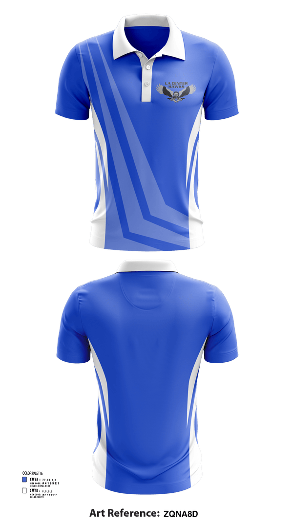 Short Sleeve Performance Polo, La Center Middle School Volleyball, Women's Volleyball, Teamtime, Team time, sublimation, custom sports apparel, team uniforms, spirit wear, spiritwear, sports uniforms, custom shirts, team store, custom team store, fundraiser sports, apparel fundraiser