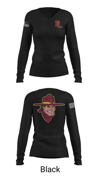 Womens Long Sleeve Vneck Shirt, Forest Lake Area High School Golf, Golf, Teamtime, Team time, sublimation, custom sports apparel, team uniforms, spirit wear, spiritwear, sports uniforms, custom shirts, team store, custom team store, fundraiser sports, apparel fundraiser