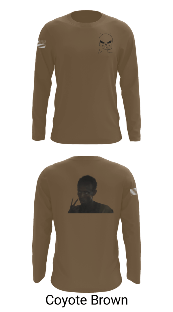 Long Sleeve Performance Shirt, B Co, 303d IEW BN, Army, Teamtime, Team time, sublimation, custom sports apparel, team uniforms, spirit wear, spiritwear, sports uniforms, custom shirts, team store, custom team store, fundraiser sports, apparel fundraiser