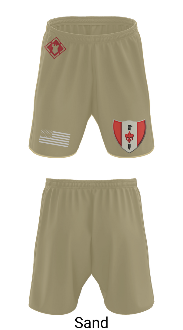 Athletic Shorts With Pockets, 46th Engineer Battalion, Army, Teamtime, Team time, sublimation, custom sports apparel, team uniforms, spirit wear, spiritwear, sports uniforms, custom shirts, team store, custom team store, fundraiser sports, apparel fundraiser