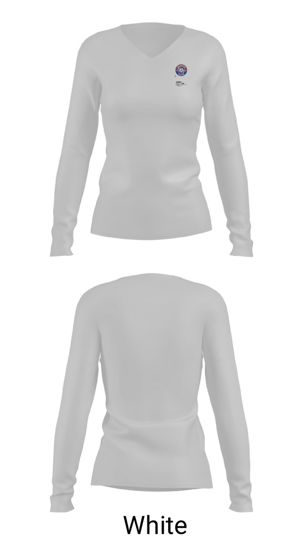 Women's Long Sleeve Vneck Shirt, Arlington, Men's Soccer, Teamtime, Team time, sublimation, custom sports apparel, team uniforms, spirit wear, spiritwear, sports uniforms, custom shirts, team store, custom team store, fundraiser sports, apparel fundraiser