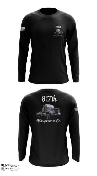 Long Sleeve Performance Shirt, 617th Transportation Company, Army, Teamtime, Team time, sublimation, custom sports apparel, team uniforms, spirit wear, spiritwear, sports uniforms, custom shirts, team store, custom team store, fundraiser sports, apparel fundraiser