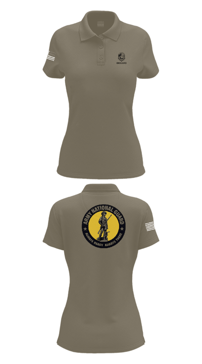 Recruiting & Retention Battalion 95903895 Women's Short Sleeve Performance Polo  - 71