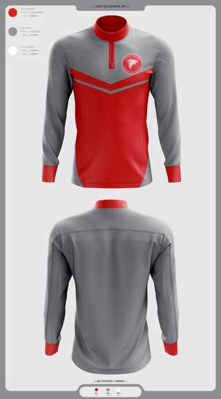 Quarter Zip Jacket, Constantine High School Cross Country, Cross Country, Teamtime, Team time, sublimation, custom sports apparel, team uniforms, spirit wear, spiritwear, sports uniforms, custom shirts, team store, custom team store, fundraiser sports, apparel fundraiser
