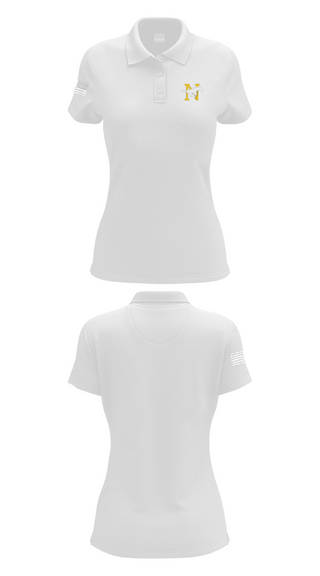 Women's Short Sleeve Performance Polo, Norwood High School Football, Football, Teamtime, Team time, sublimation, custom sports apparel, team uniforms, spirit wear, spiritwear, sports uniforms, custom shirts, team store, custom team store, fundraiser sports, apparel fundraiser