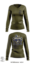 MHS MCJROTC 59562890 Women's Long Sleeve V-neck Shirt -1 113
