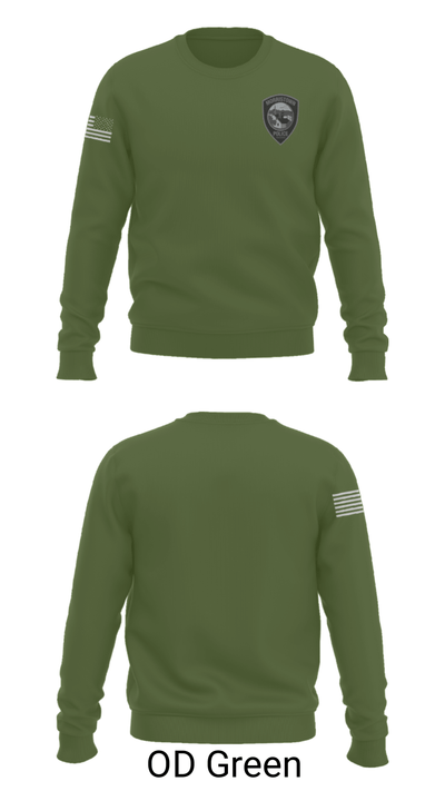 Morristown Police Department 25451199 Crew Neck Sweatshirt - 43