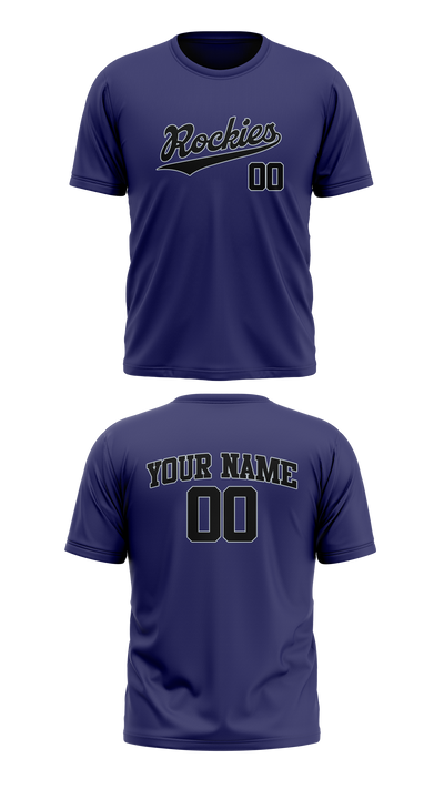 IWV Youth Baseball 93154147 Short Sleeve Performance Shirt - 18