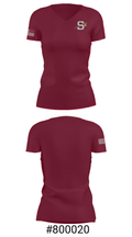 Salem High School Baseball 58296285 Women's Short Sleeve V-neck Shirt - 30