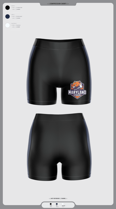 Maryland Strikers 51153203 Men's Compression Shorts - 1
