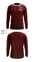 Harding High School Cross Country 38668511 Long Sleeve Performance Shirt - 40