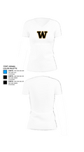 Winona Wildcats 72452864 Women's Short Sleeve V-neck Shirt - 18