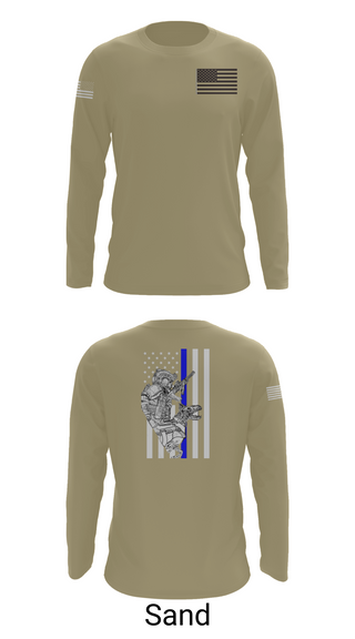 Long Sleeve Performance Shirt, 904th MP Det Military Working Dog, Army, Teamtime, Team time, sublimation, custom sports apparel, team uniforms, spirit wear, spiritwear, sports uniforms, custom shirts, team store, custom team store, fundraiser sports, apparel fundraiser