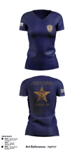 Domestic violence intervention division, 77252950 Women's Short Sleeve V-neck Shirt - 1