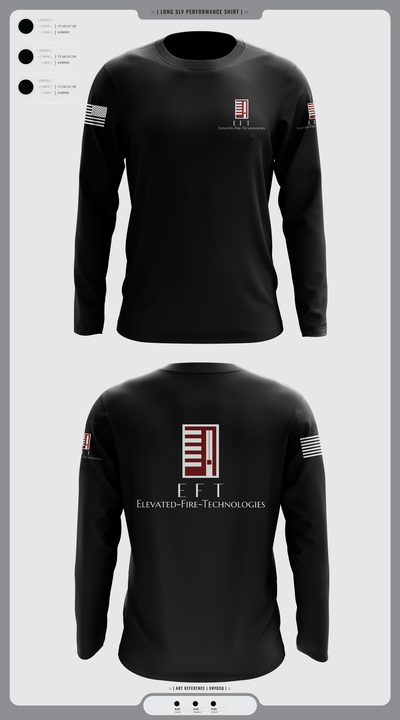 Elevated Fire Technologies Inc 48012343 Long Sleeve Performance Shirt 1