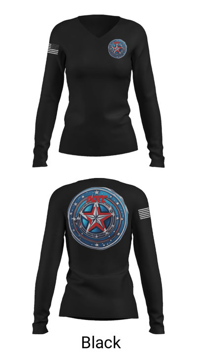 Defenders of the Coast 55922542 Women's Long Sleeve V-neck Shirt - 37