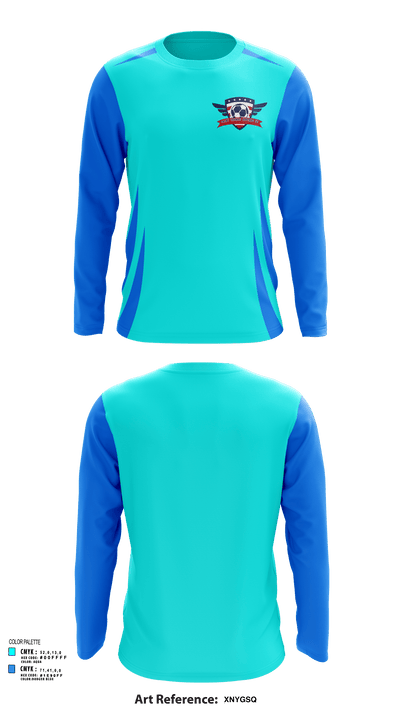 Saint Thomas Aquinas FC 79309685 Long Sleeve Performance Shirt - 127