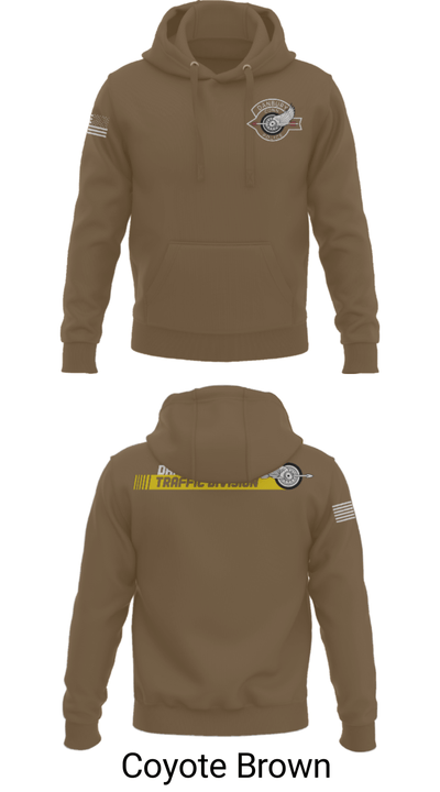 Danbury Police Traffic Unit 20625230 Hoodie - 17