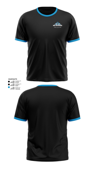 Short Sleeve Performance Shirt, Mg roofing, , Teamtime, Team time, sublimation, custom sports apparel, team uniforms, spirit wear, spiritwear, sports uniforms, custom shirts, team store, custom team store, fundraiser sports, apparel fundraiser