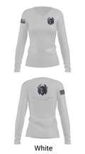 Motivation X Fitness, LLC 48657682 Women's Long Sleeve V-neck Shirt - 6
