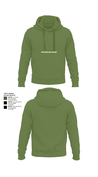 Hoodie, NUTRITION CARE DIVISION, Army, Teamtime, Team time, sublimation, custom sports apparel, team uniforms, spirit wear, spiritwear, sports uniforms, custom shirts, team store, custom team store, fundraiser sports, apparel fundraiser