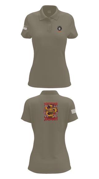 Womens Short Sleeve Performance Polo, Transactional Service Center Yokosuka, Navy, Teamtime, Team time, sublimation, custom sports apparel, team uniforms, spirit wear, spiritwear, sports uniforms, custom shirts, team store, custom team store, fundraiser sports, apparel fundraiser
