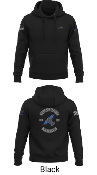 Hoodie, BLACKOUT LE-MC, , Teamtime, Team time, sublimation, custom sports apparel, team uniforms, spirit wear, spiritwear, sports uniforms, custom shirts, team store, custom team store, fundraiser sports, apparel fundraiser