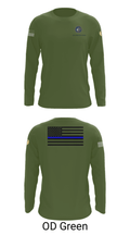 NAVAL SUPPORT ACTIVITY BETHESDA SECURITY FORCES 28838405 Long Sleeve Performance Shirt - 44