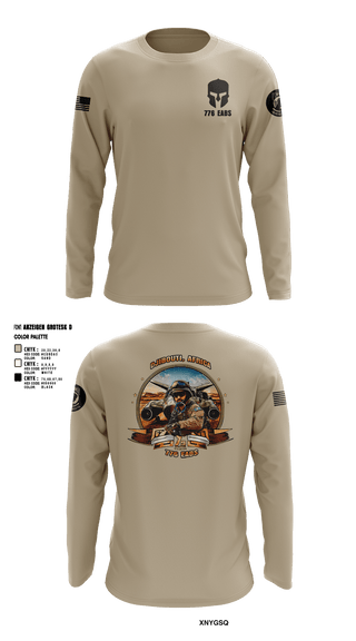 Long Sleeve Performance Shirt, 776 EABS, Air Force, Teamtime, Team time, sublimation, custom sports apparel, team uniforms, spirit wear, spiritwear, sports uniforms, custom shirts, team store, custom team store, fundraiser sports, apparel fundraiser