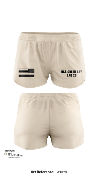 Ranger Panties, USS GREEN BAY LPD 20, Navy, Teamtime, Team time, sublimation, custom sports apparel, team uniforms, spirit wear, spiritwear, sports uniforms, custom shirts, team store, custom team store, fundraiser sports, apparel fundraiser