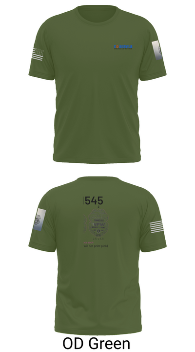 TN VFW 47814062 Short Sleeve Performance Shirt - 56